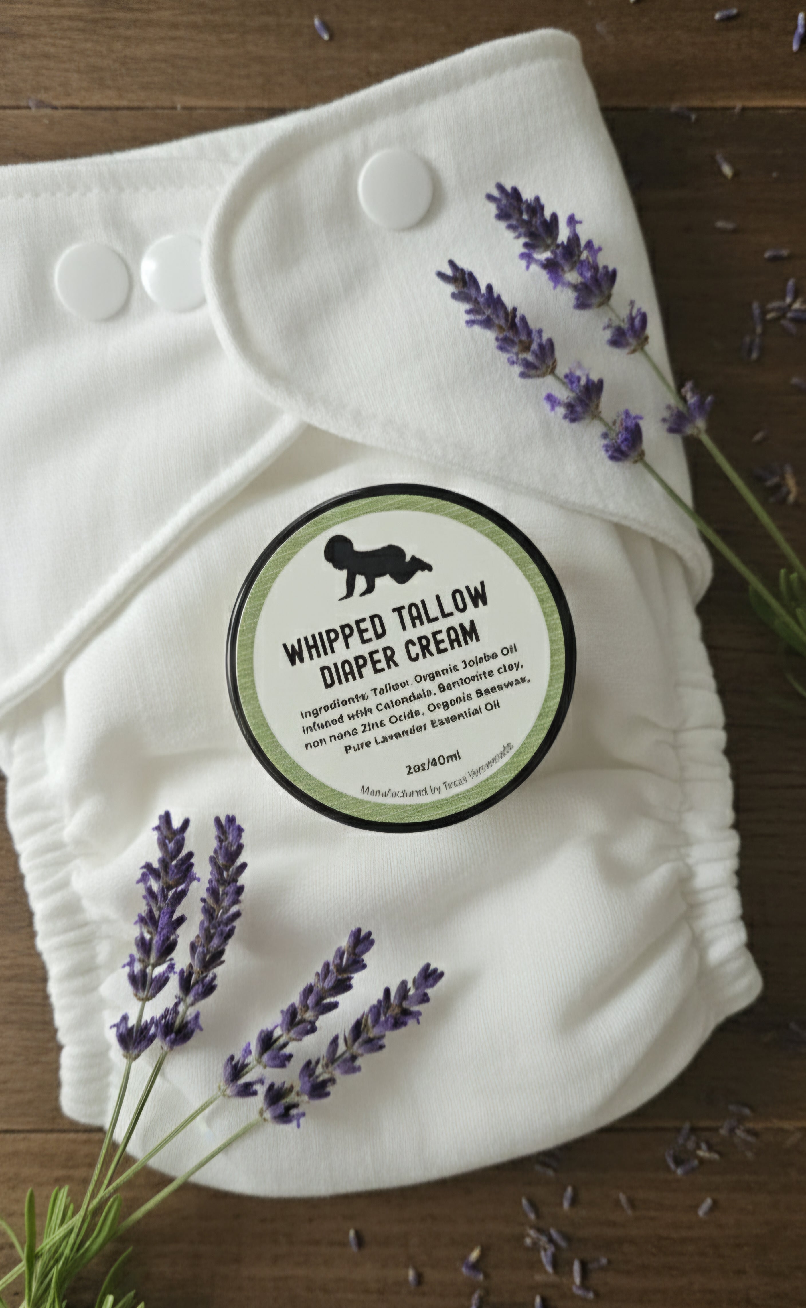 Whipped Tallow Diaper Cream